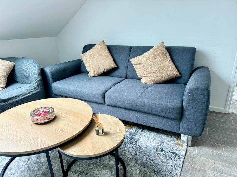 Superbe Appartement Tres Calme Et Confortable رانس المظهر الخارجي الصورة